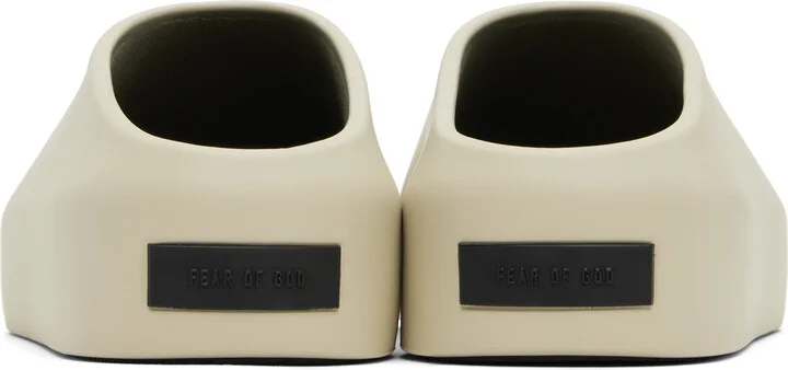 Fear of God Taupe 'The California' Mules - Image 2