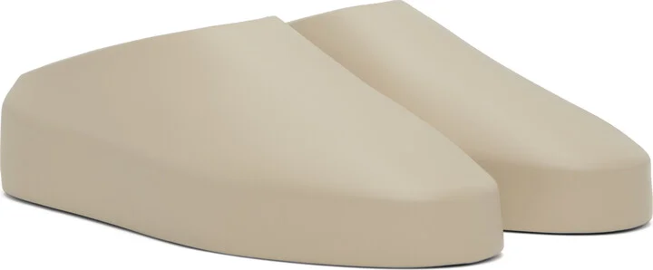 Fear of God Taupe 'The California' Mules - Image 4