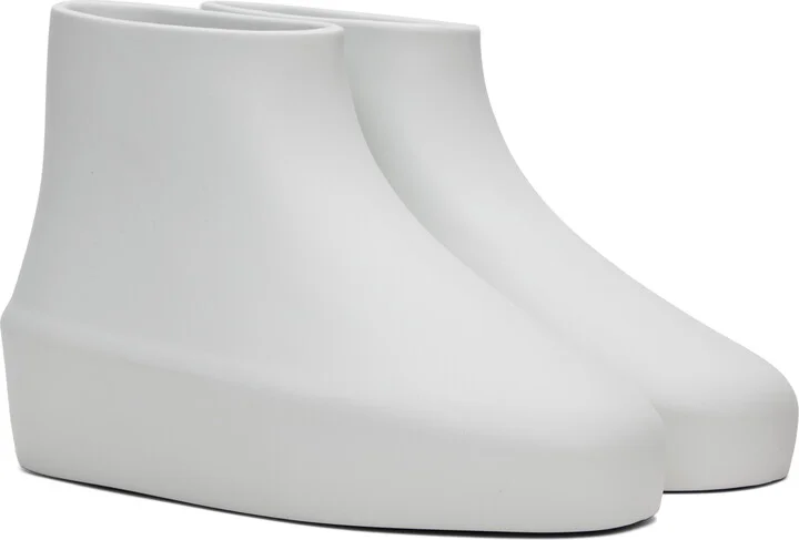 Fear of God White 'The California' Boots - Image 4