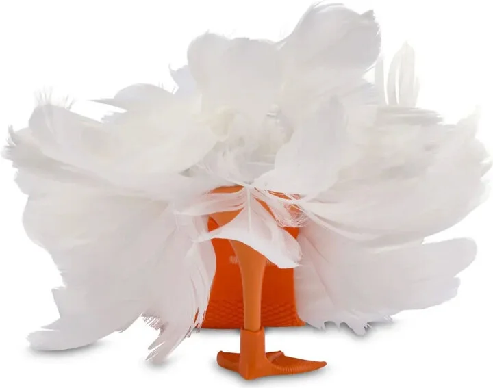 Feather-Detailing Sandals - Image 3