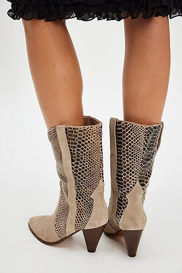 Feather Heel Boots - Image 4