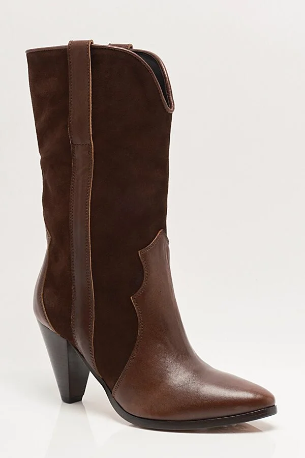 Feather Heel Boots
