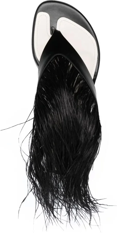 Feather Swing 65 leather sandals - Image 4