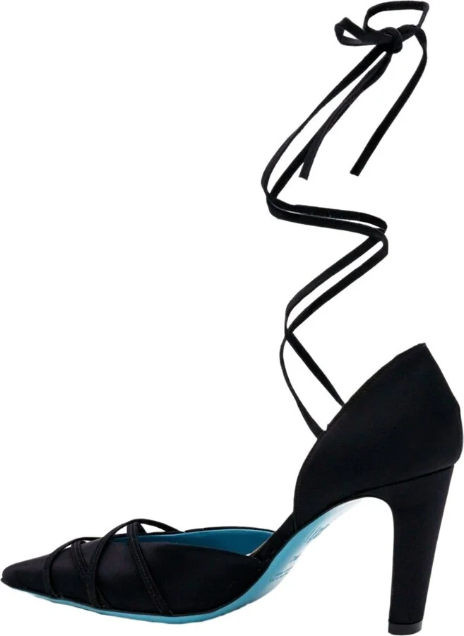 Febe Ankle Wrap D'Orsay Pumps - Image 4