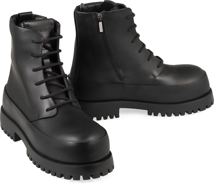 Fede Leather Ankle Boots - Image 3