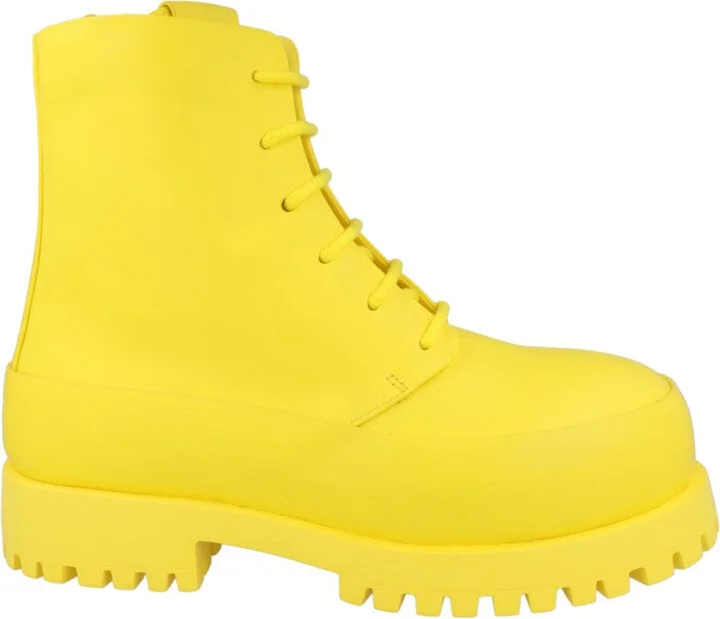 Fede Leather Combat Boots