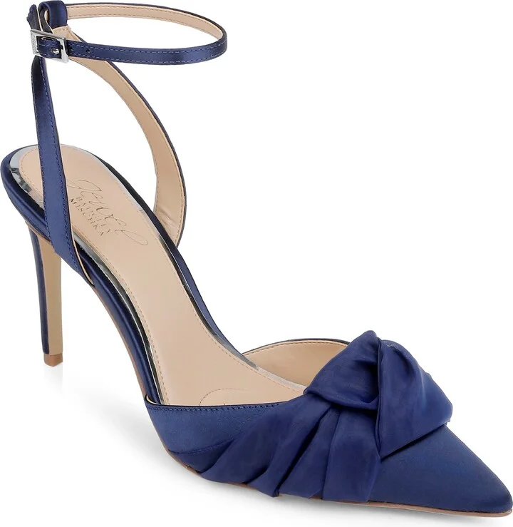 Navy Satin