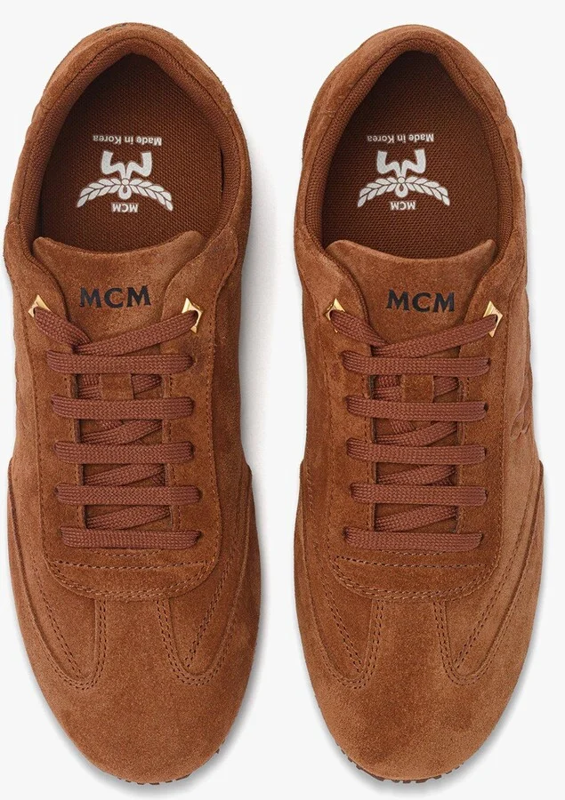 Federlite Lo Sneakers in Laurel Suede Leather - Image 5