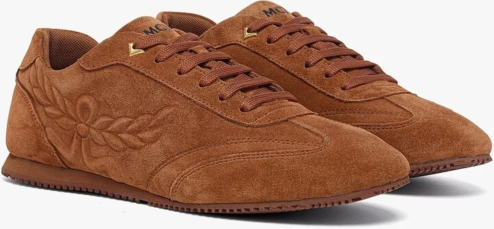 Federlite Lo Sneakers in Laurel Suede Leather