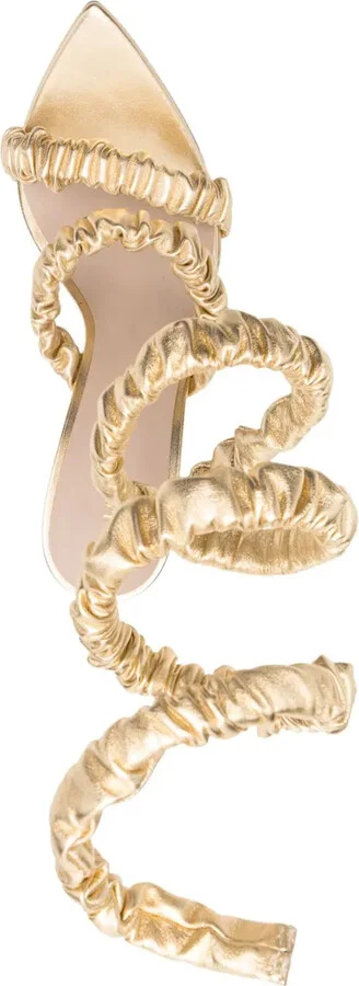 Fedra 120mm leather sandals - Image 4