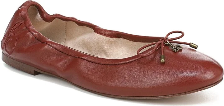 Felicia Leather Flat