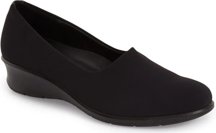 'Felicia - Stretch' Wedge Loafer
