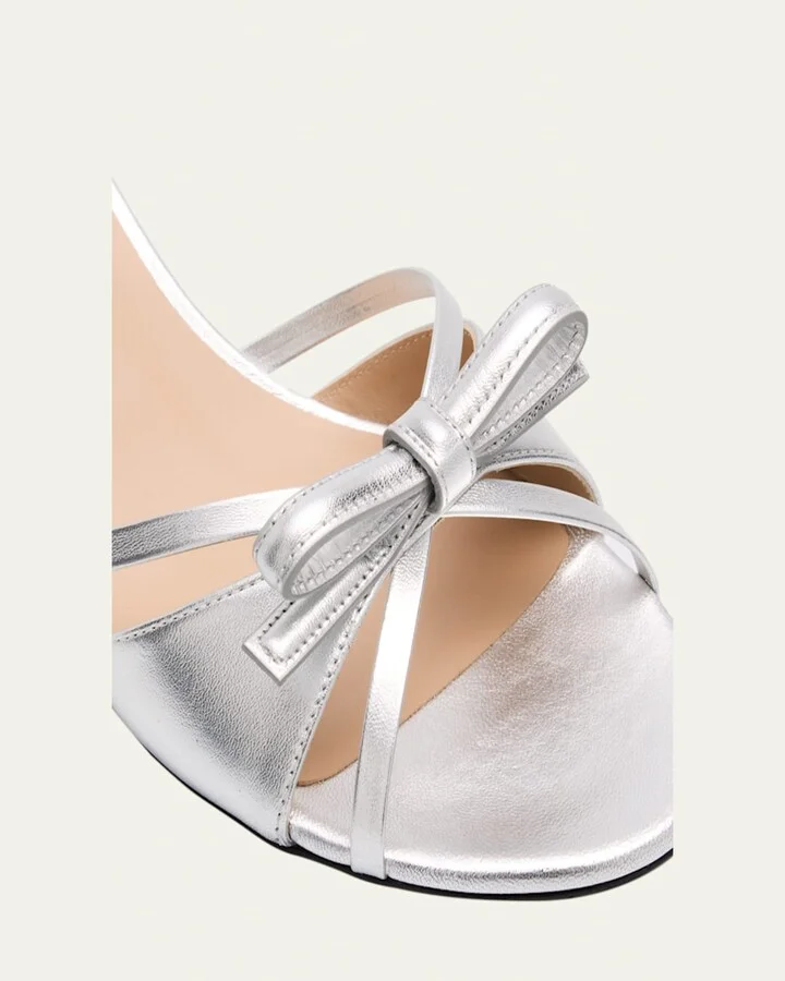 Felicity 50 Bow-Top Slide Sandals - Image 3