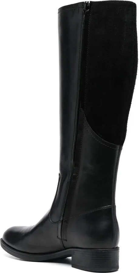 Felicity leather-suede knee-high boots - Image 3