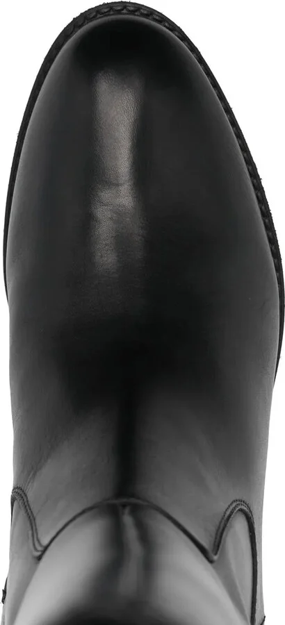 Felicity leather-suede knee-high boots - Image 4