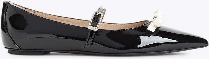 Felicity Patent Leather Ballet Flats