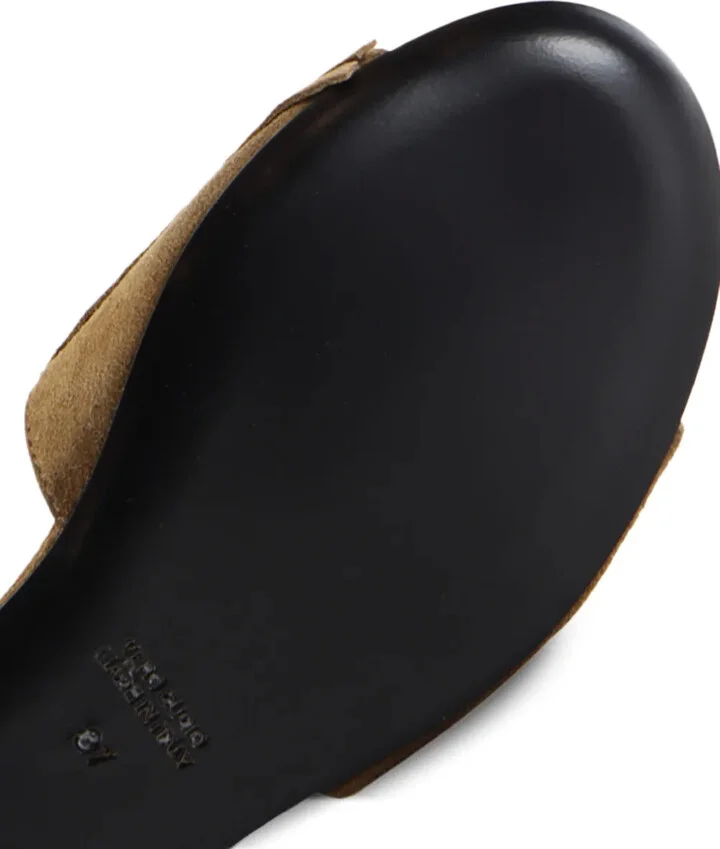 Féline fringed slide sandals - Image 4
