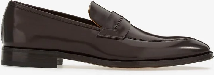 Felipe Penny Loafers in Leather