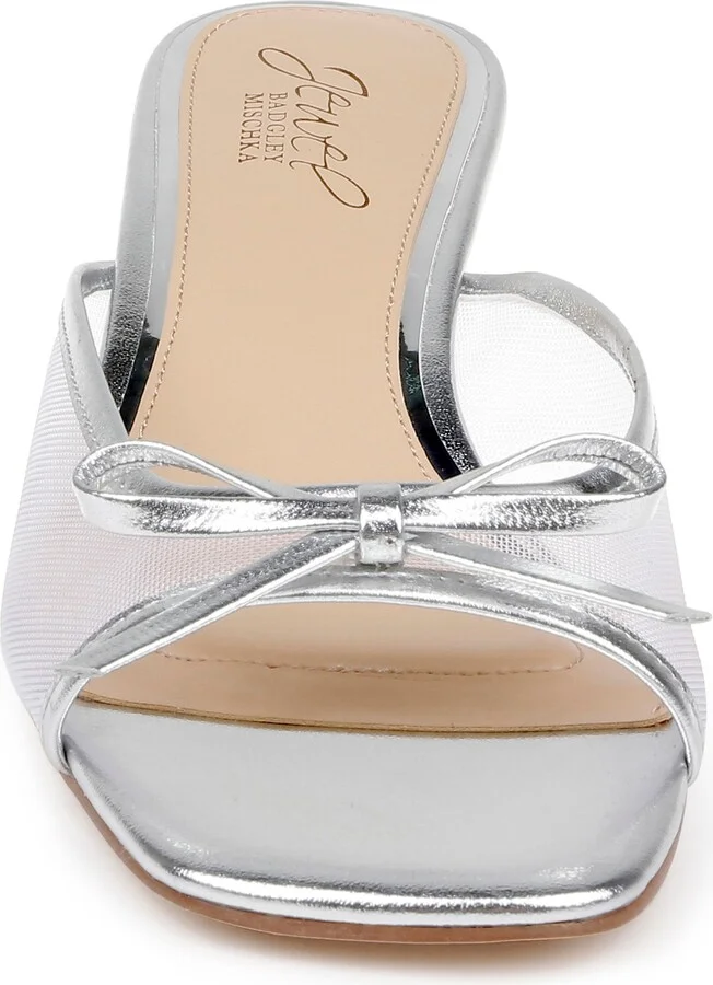 Felisha Kitten Heel Slide Sandal - Image 4