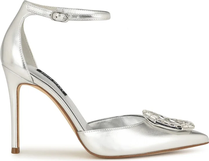 Felishe Embellished Ankle Strap Pump - Image 2