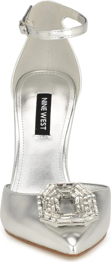 Felishe Embellished Ankle Strap Pump - Image 3