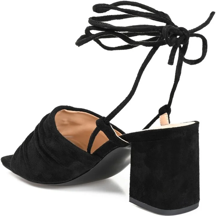 Felisity Vegan Lace-Up Tie Pump - Image 2