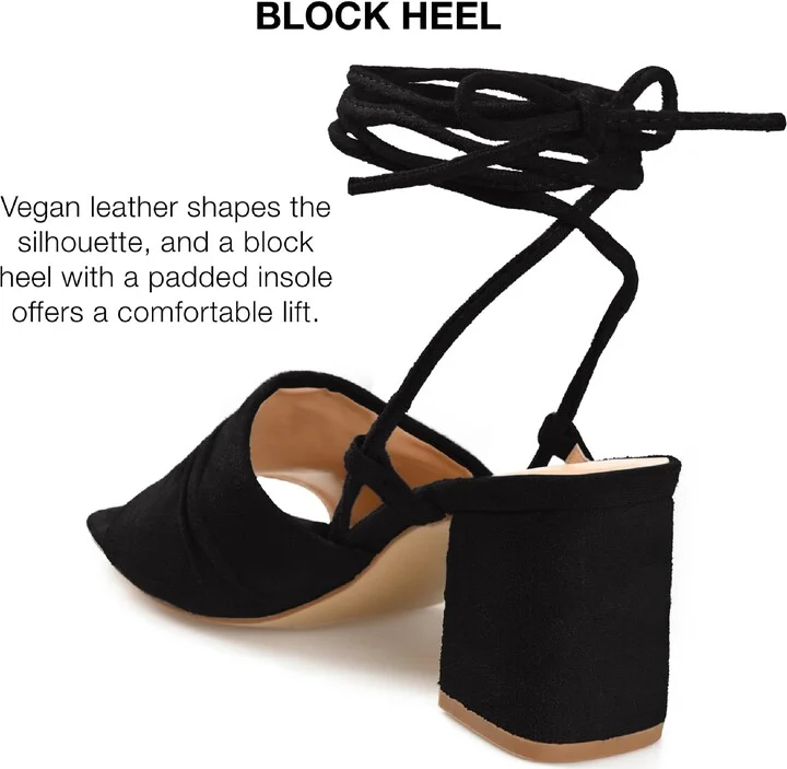 Felisity Vegan Lace-Up Tie Pump - Image 10
