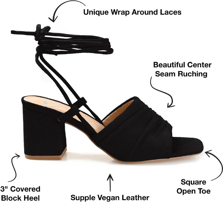 Felisity Vegan Lace-Up Tie Pump - Image 11