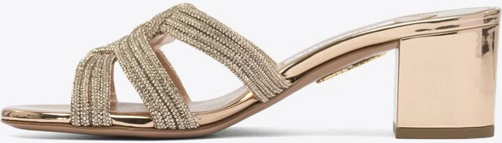 Felix 50 Crystal Embellished Mules - Image 2