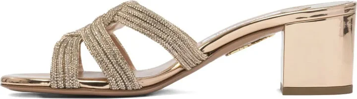 Felix crystal-embellished block-heel sandals - Image 5