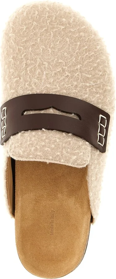 'felt Loafer' Mules - Image 4