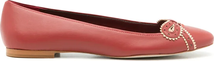 Femelle leather ballerinas
