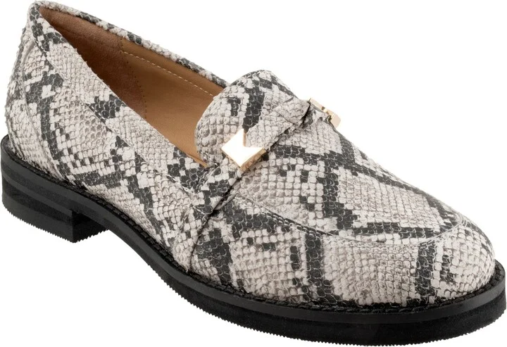 Black/ White Snake Embossed