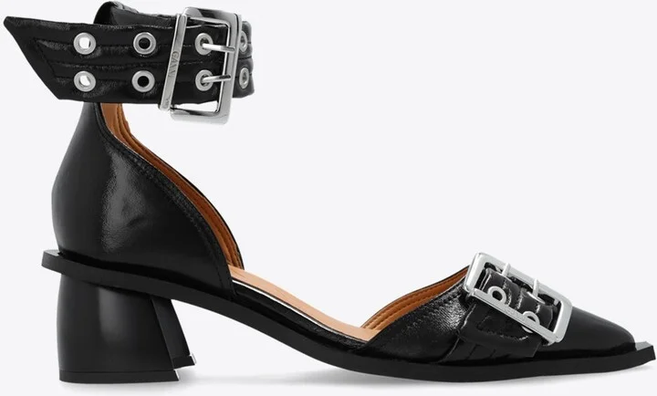 Feminine 50 Buckle Pumps