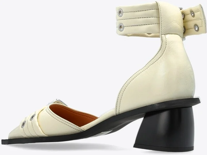 Feminine Buckle 60 Pumps - Image 2