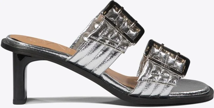 Feminine Buckle 70 Sandals