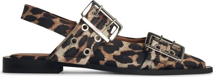 Feminine Buckle Ballerinas