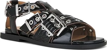 Feminine Buckle Sandal - Image 2