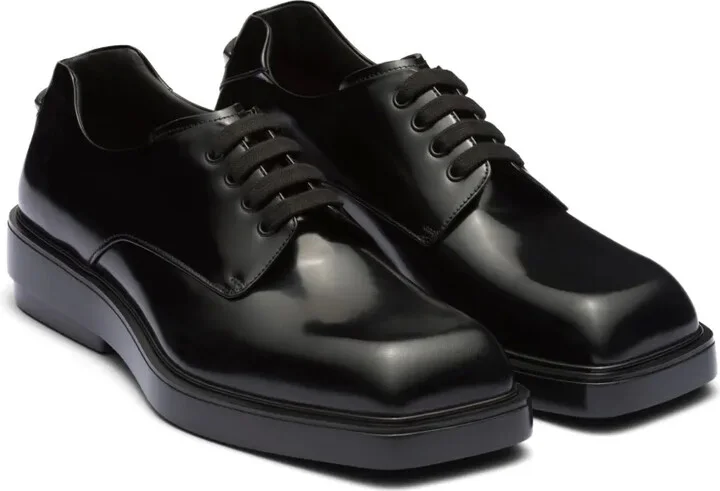 Fender leather Derby shoes - Image 2