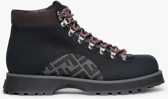 Fendi Ankle Boots With Ff Detail
