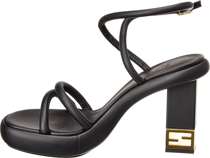 Fendi Baguette Ff Leather Sandal - Image 2