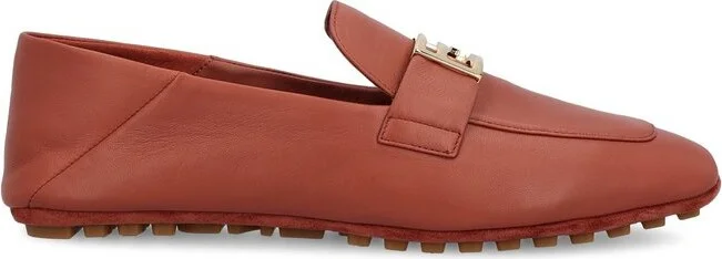 Fendi Baguette FF Plaque Loafers