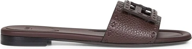 Fendi Baguette FF Slip-On Slides