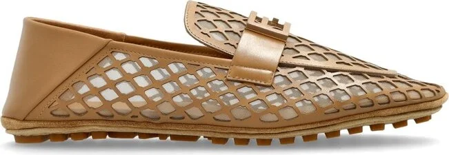 Fendi Baguette Slip-On Driving Loafers