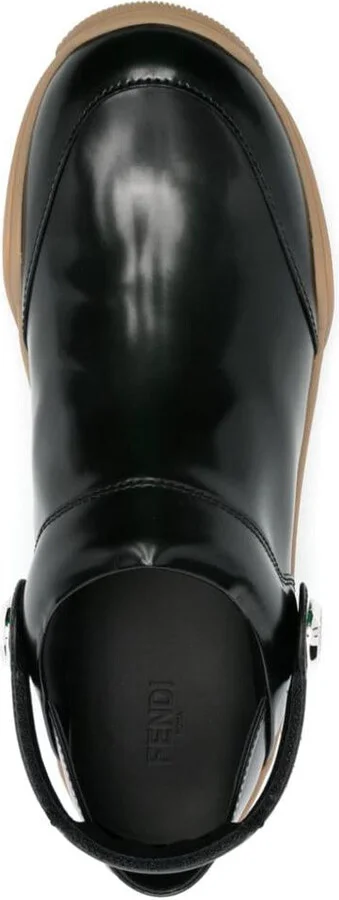 Fendi Clogs With Rotating Strap - Image 3