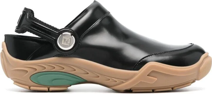 Fendi Clogs With Rotating Strap