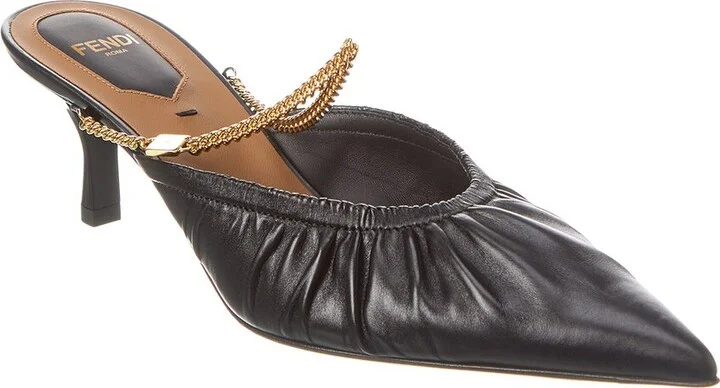 Fendi Colibri Lite Leather Pump