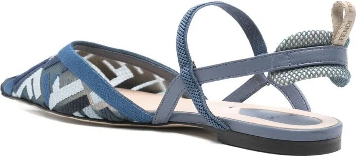 Fendi Colibrì Lite Slingback Ballets - Image 2