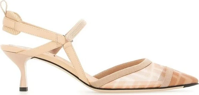 Fendi Colibri Slingback Pumps