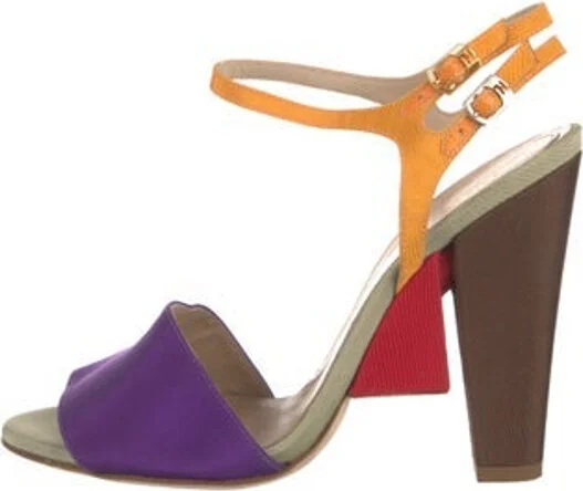 Orange, Purple, Red